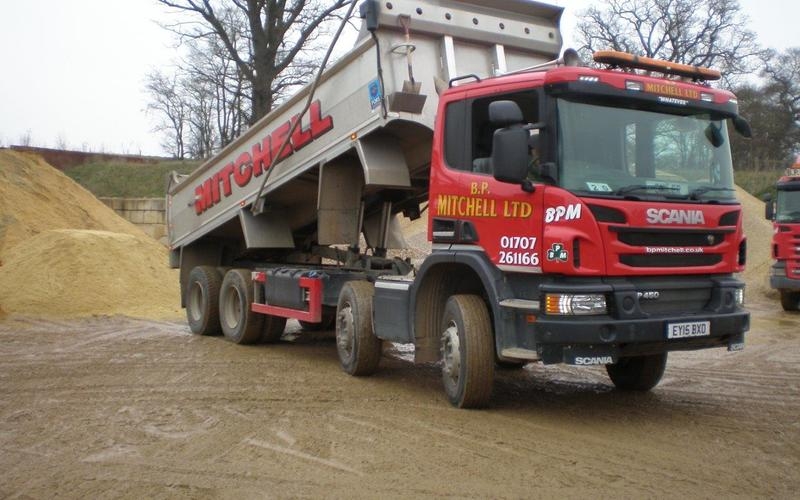 Used Scania Tipper 