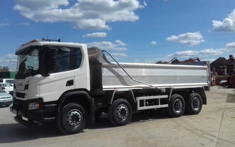 New Scania XT Alloy Tipper